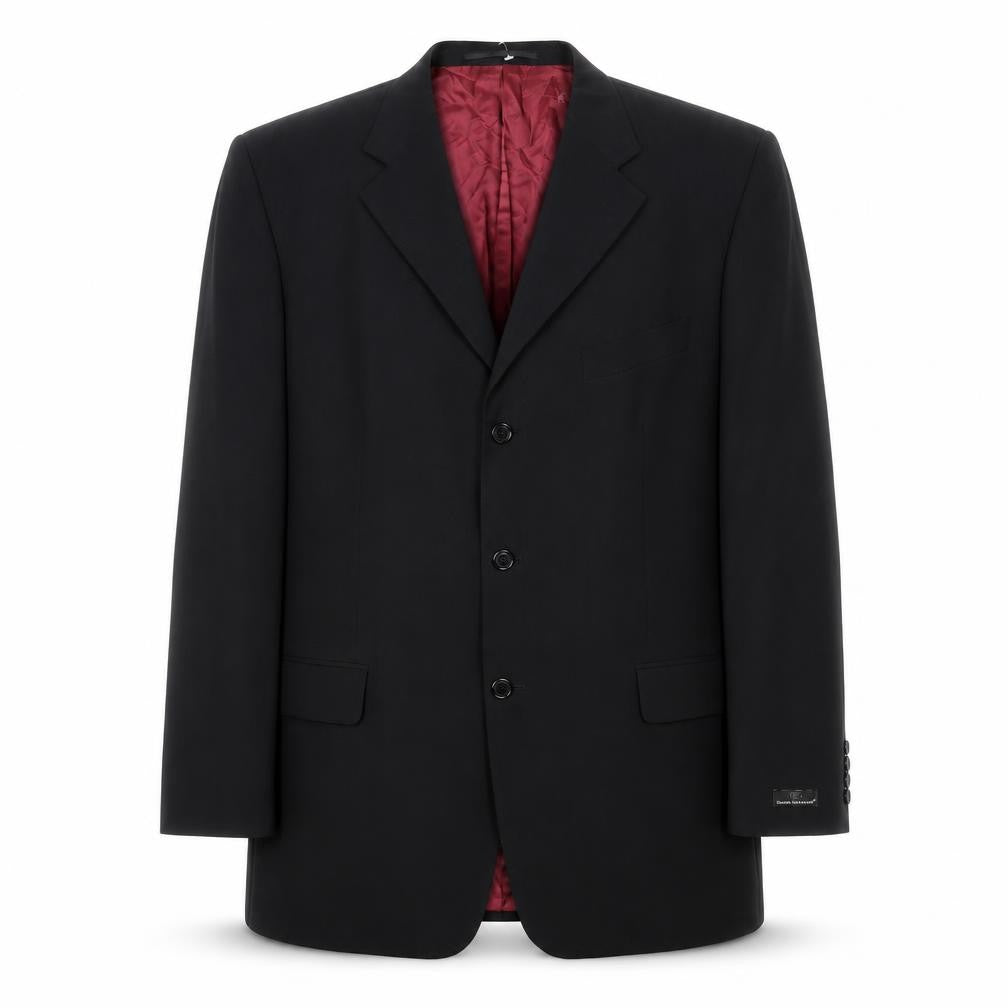Daniel Grahame Men's Black Blazer, Size 46R, Classic Style