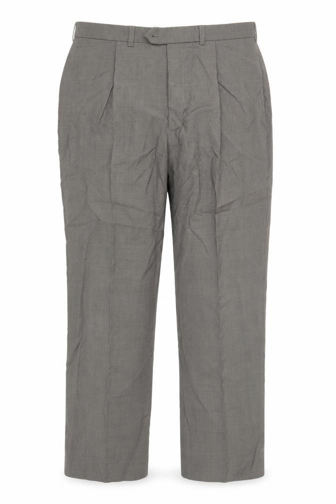Marks and Spencer Men's Brown Wool Trousers Size 28
