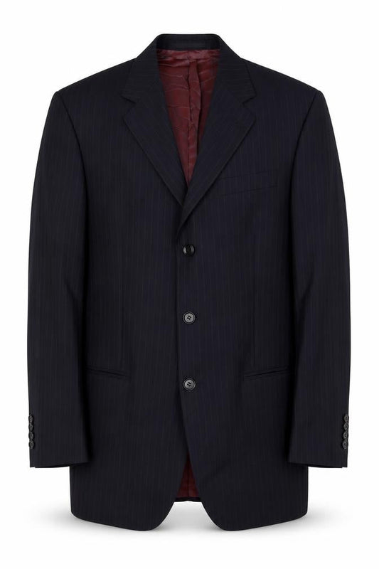 Mens 38 Chest Regular Austin Reed Blue Two-Button Blazer