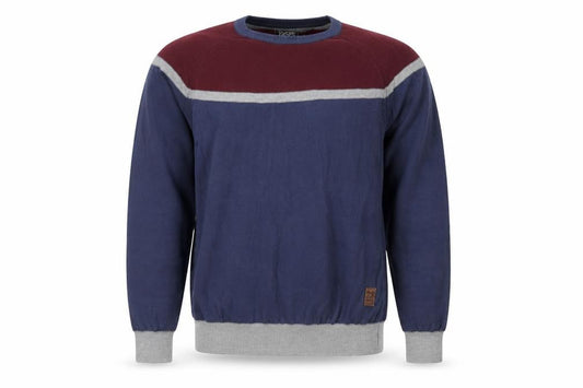 Crosshatch Men's XL Blue Pullover Jumper, Crew Neck