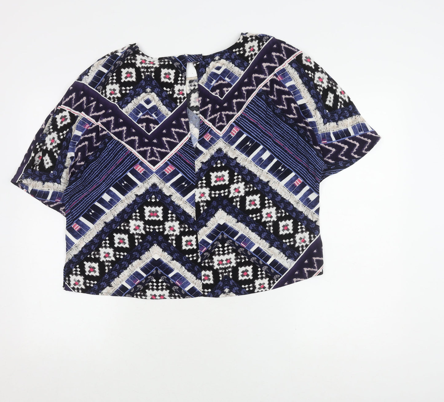 Warehouse Women's Multicoloured Top Size 14