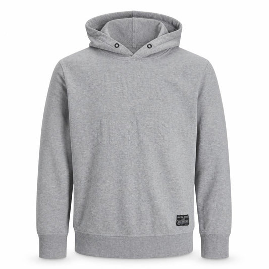 Mens UK M  JACK & JONES Grey Pullover Hoodie