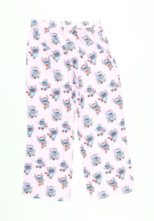 Disney x Skinnydip Women's Pink Cartoon Pyjama Pants M