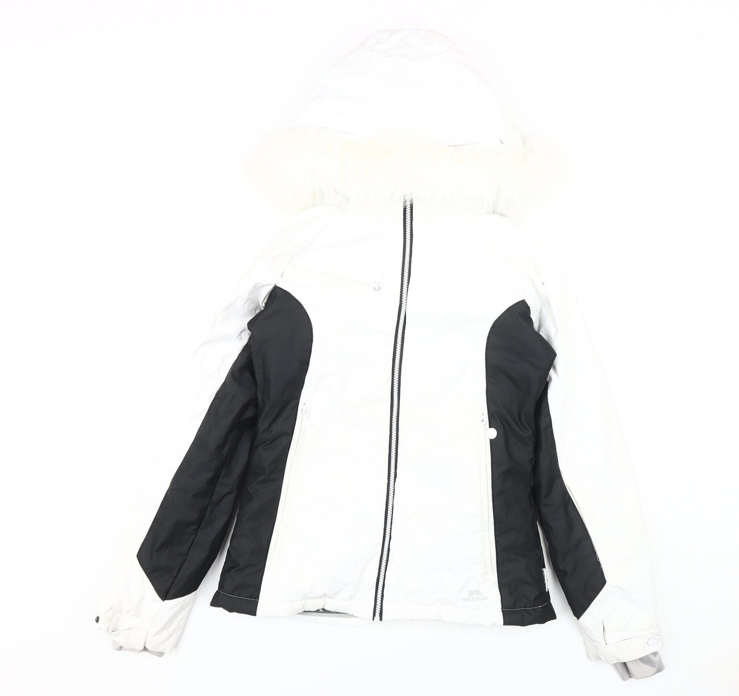 Trespass Women's White Ski Jacket XS, Waterproof, Hooded