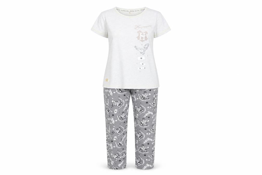 Harry Potter Unisex Grey Pyjama Set UK 12-14