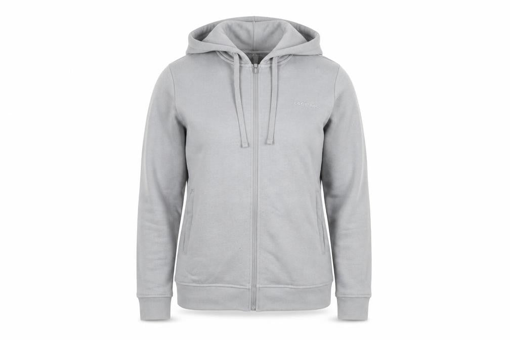 LA Gear Women's Grey Full Zip Hoodie Size 10