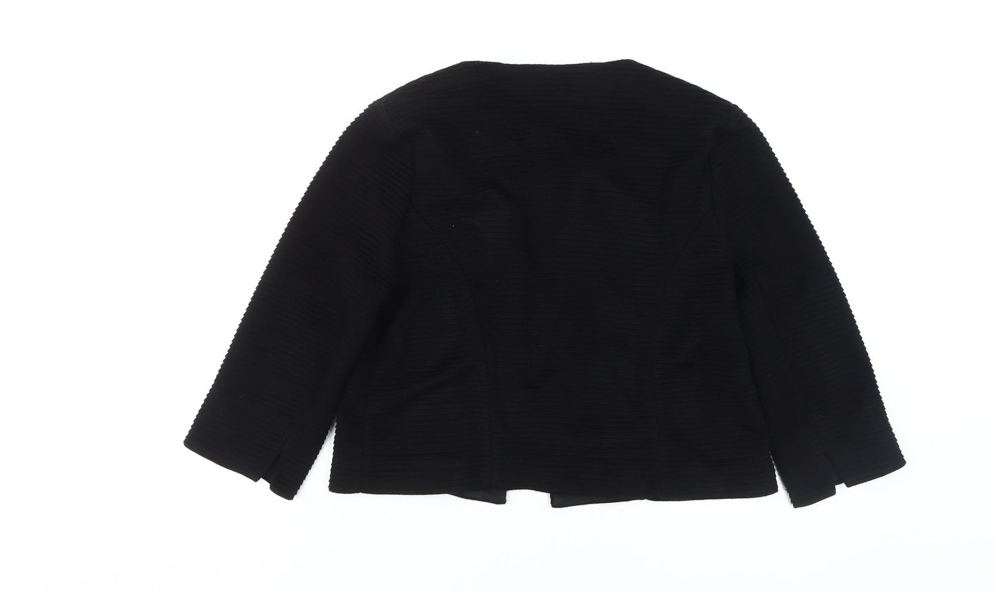 Precis Women's Black Jacket Size 12 - Elegant Wardrobe