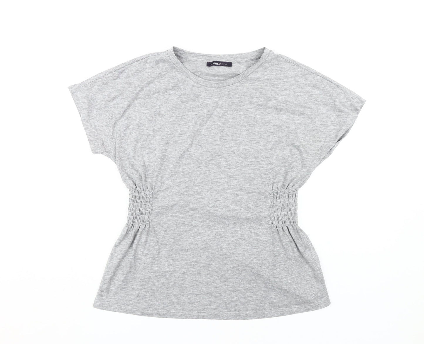 Marks and Spencer Women's Grey T-Shirt Size 8
