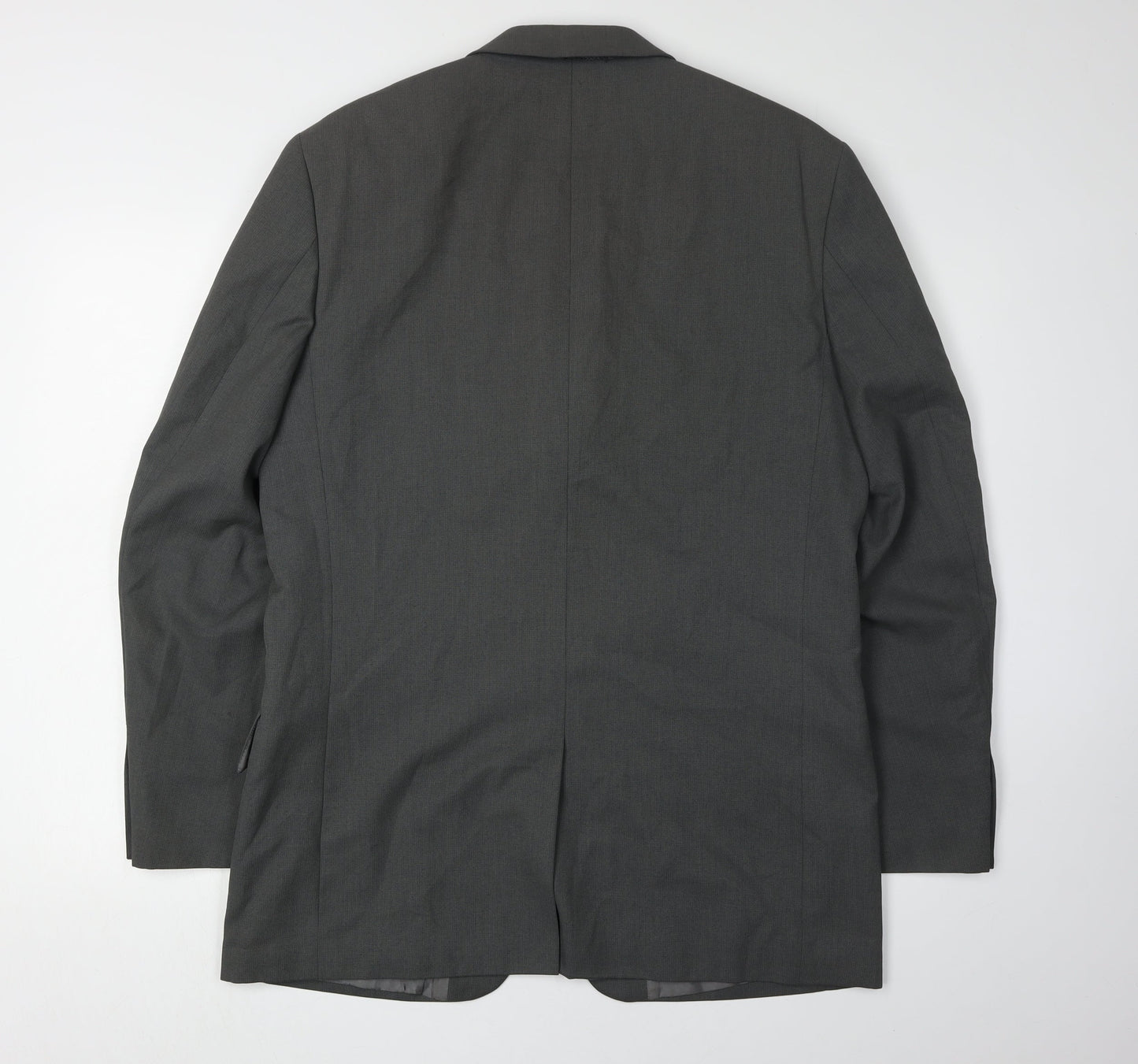 Remus Uomo Men’s Grey Blazer 40R Three-Button