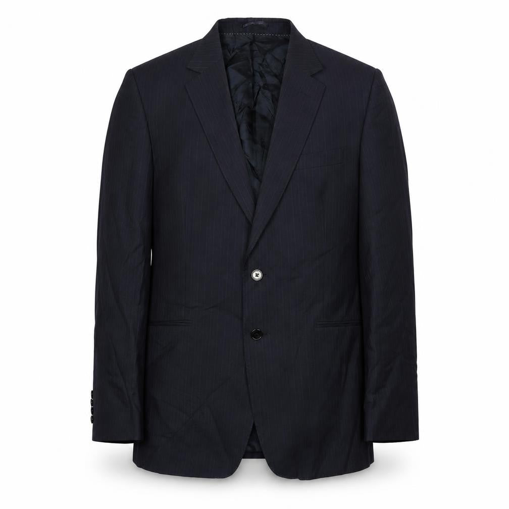 Mens 40 Chest  Jaeger Blue Two-Button Blazer