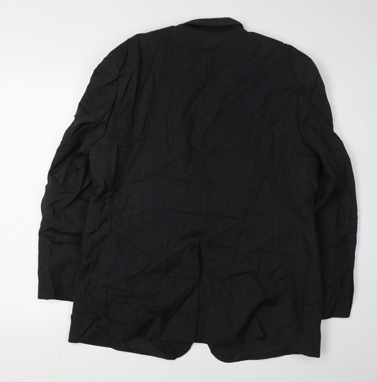 Burton Menswear Black Blazer, Men, Size 44S