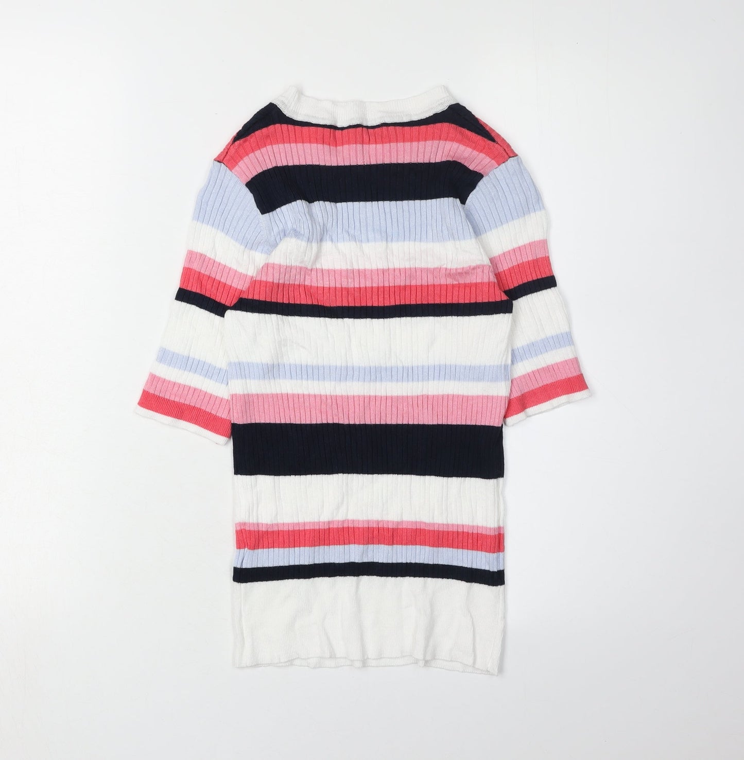 Marks & Spencer Women's Striped Jumper Multicoloured Size 8