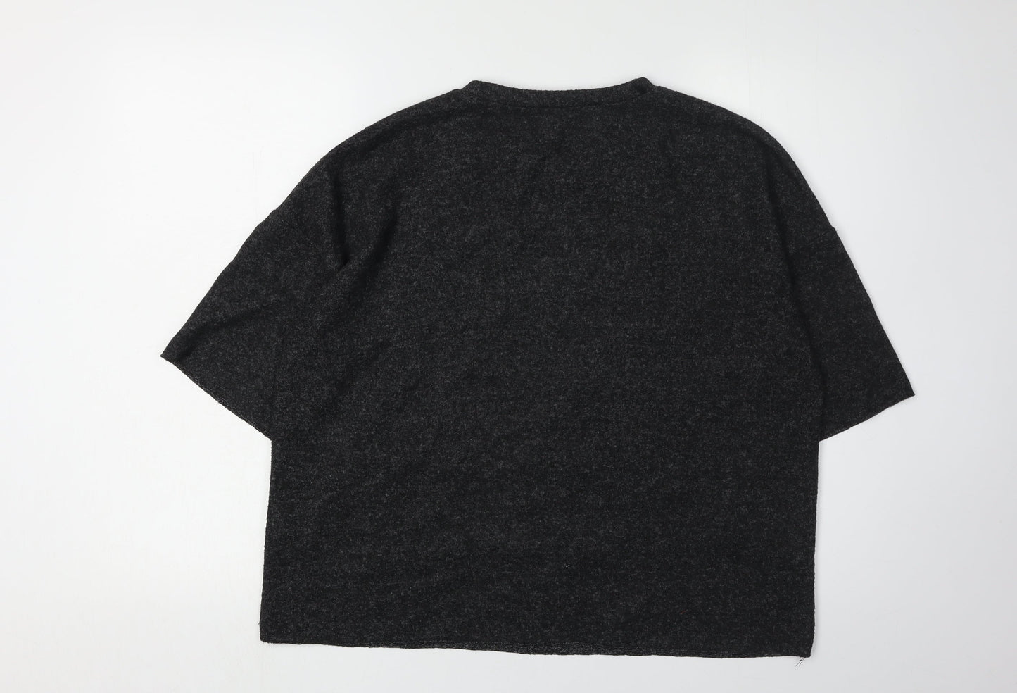 Zara Trafaluc Women’s Black Beaded Pullover Jumper S