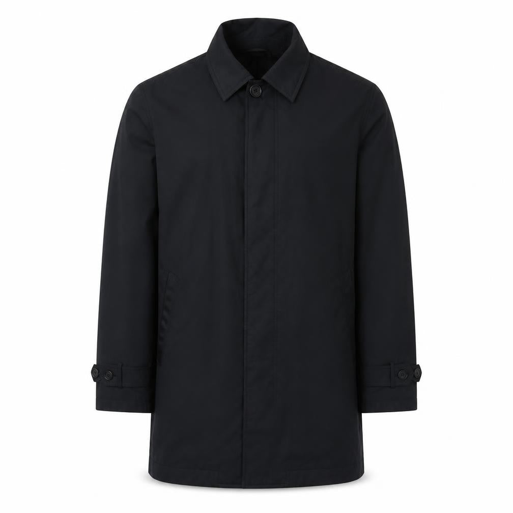 Marks & Spencer Men's Black Overcoat, M