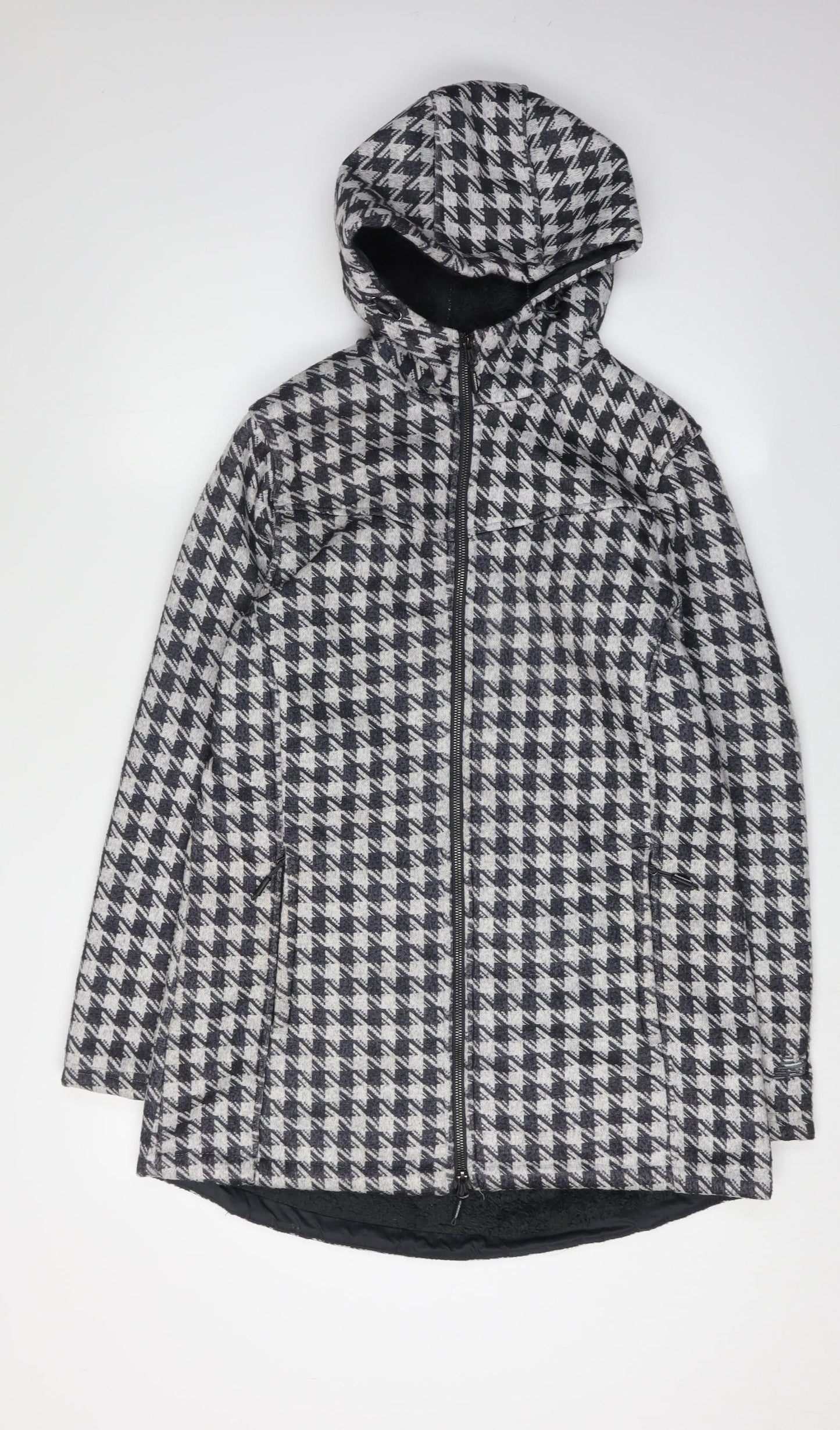 New Balance Men's L Houndstooth Puffer Jacket