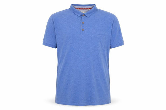Brave Soul Men's Blue XL Polo Shirt Short Sleeve