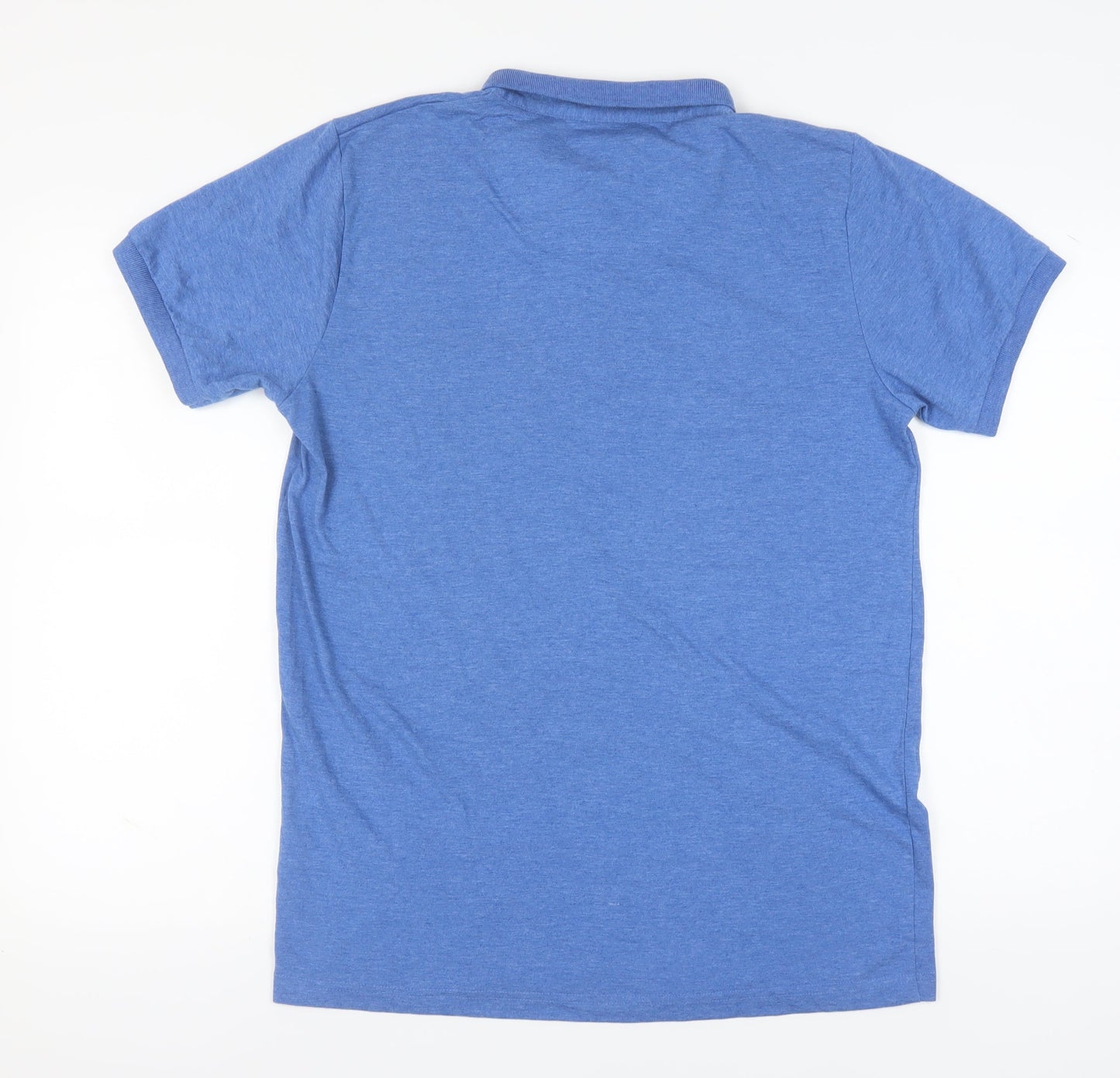 Brave Soul Men's Blue XL Polo Shirt Short Sleeve