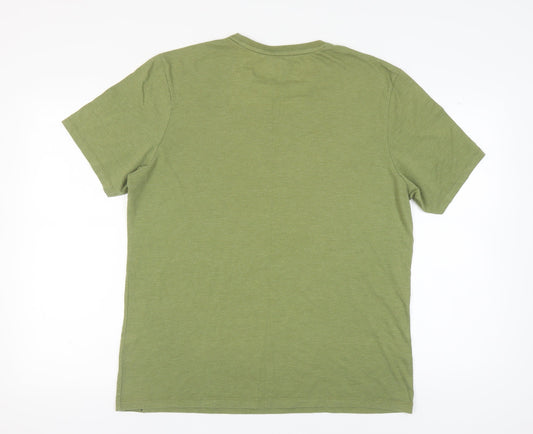 Marvel Unisex Green T-Shirt XL Cotton Blend Casual