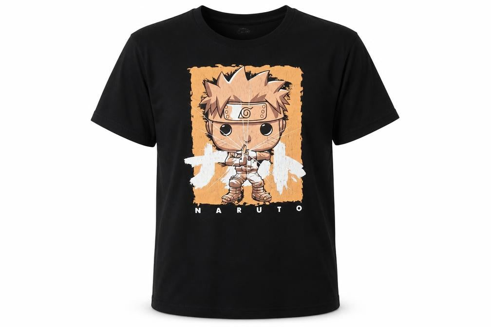 Funko Naruto Shippuden Black Anime T-Shirt Men L
