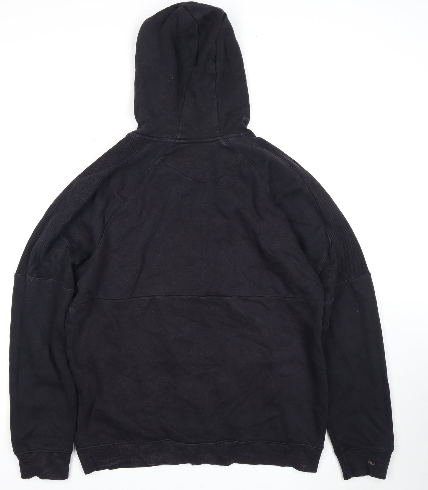 U.S. Athletic Men's Large Black Full Zip Hoodie
