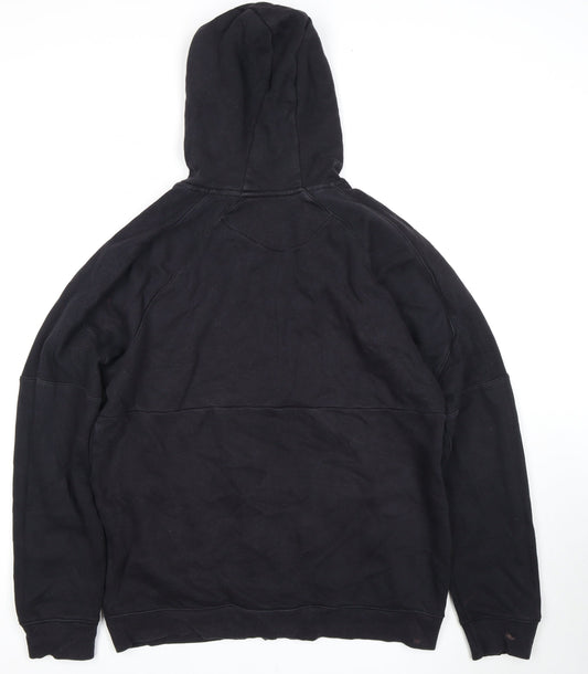 U.S. Athletic Men's Large Black Full Zip Hoodie