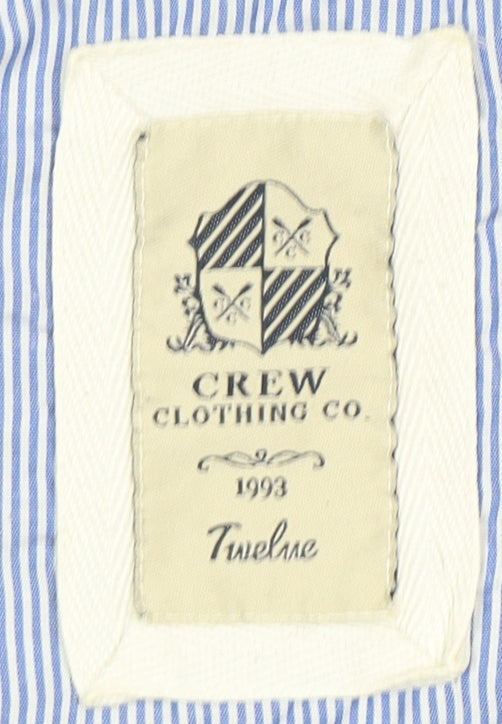 Crew Clothing Co. Grey High Neck 1/2 Zip Sweatshirt Unisex Adult