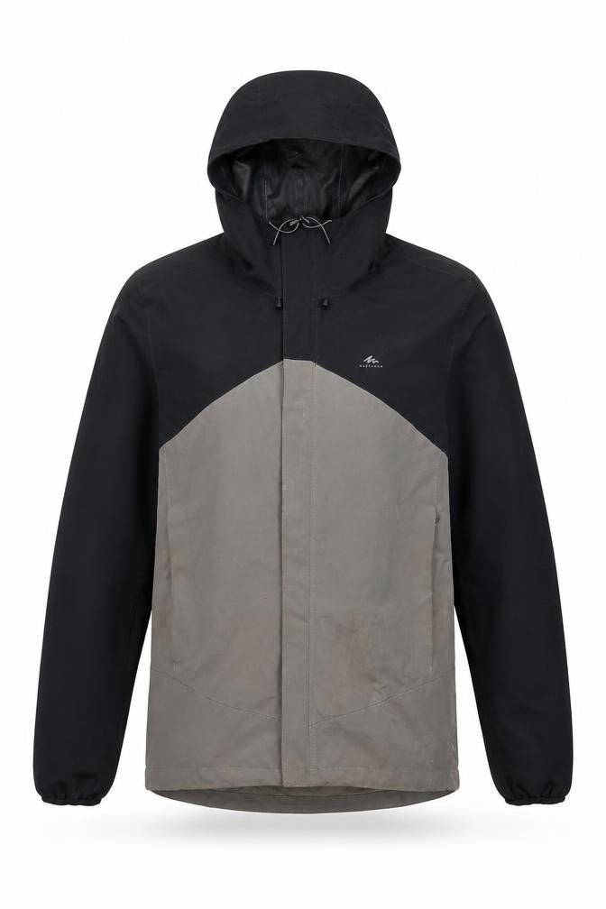 Decathlon Men's Black L Windbreaker Jacket