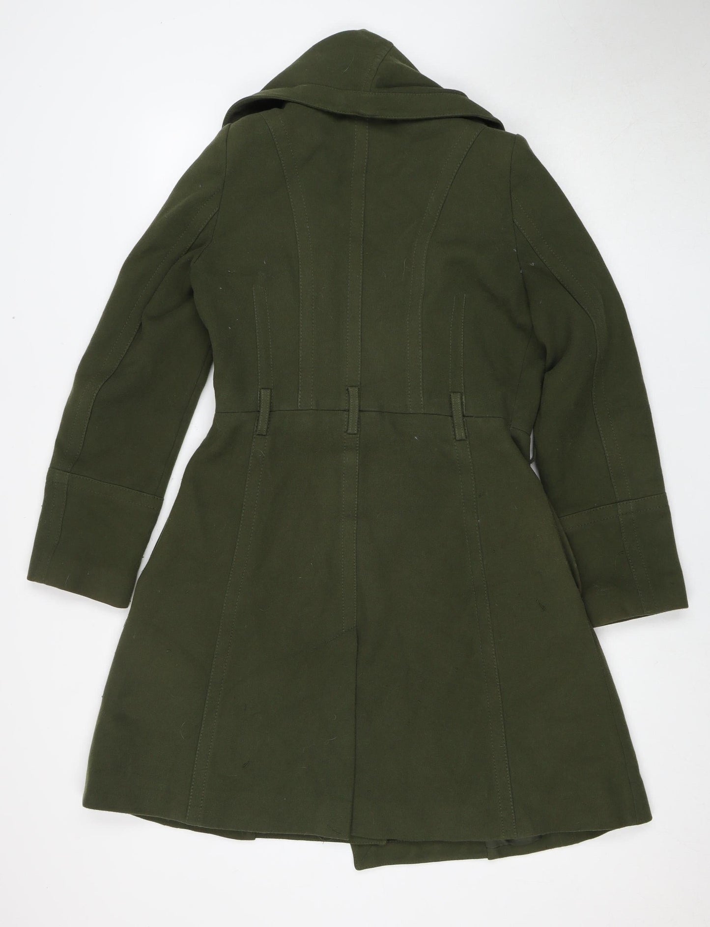 Oasis Women's Green Overcoat M - Casual Autumn/Winter