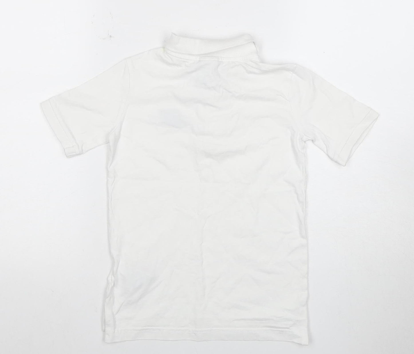 Nike Boys White Polo Shirt - Size 8-9 Years