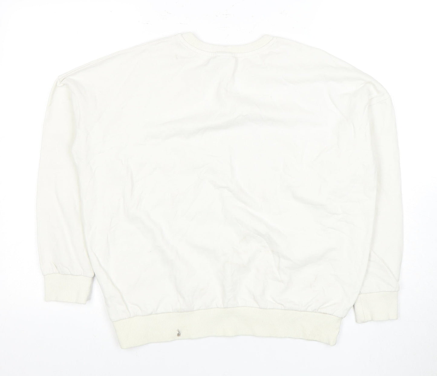 Disney Unisex Ivory Pullover Sweatshirt Size 10