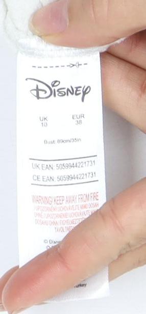 Disney Unisex Ivory Pullover Sweatshirt Size 10