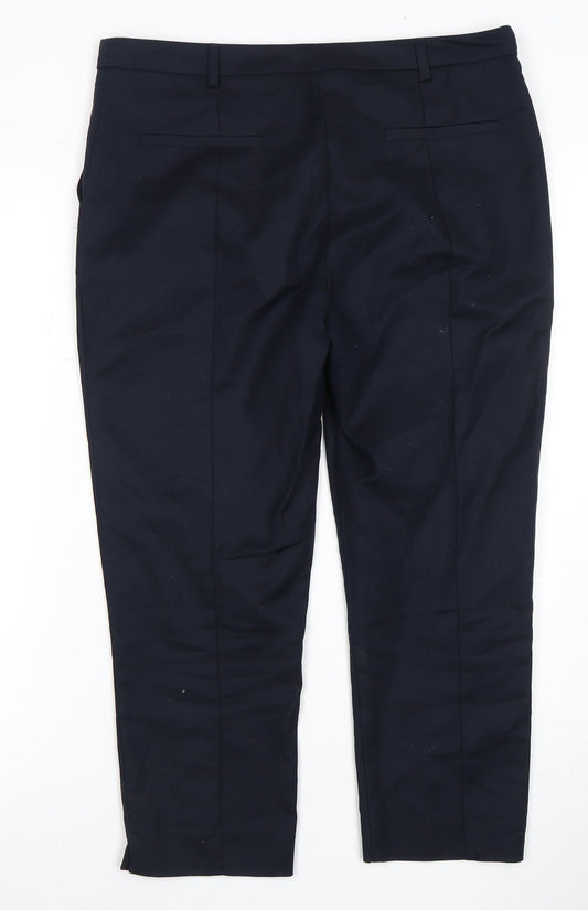 Oasis Women's Black Slim Fit Trousers - Size 10