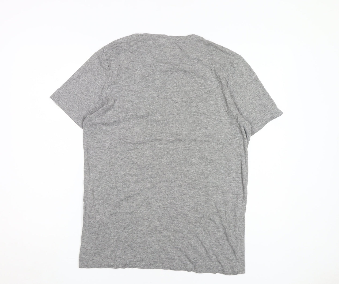 Jack & Jones Men's Grey Regular Fit T-Shirt L