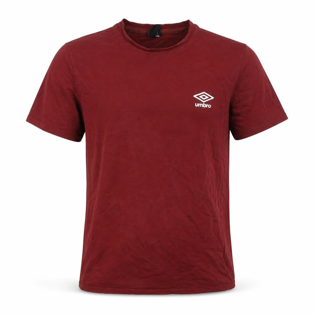 Mens UK Size M Umbro Red  Cotton T-Shirt