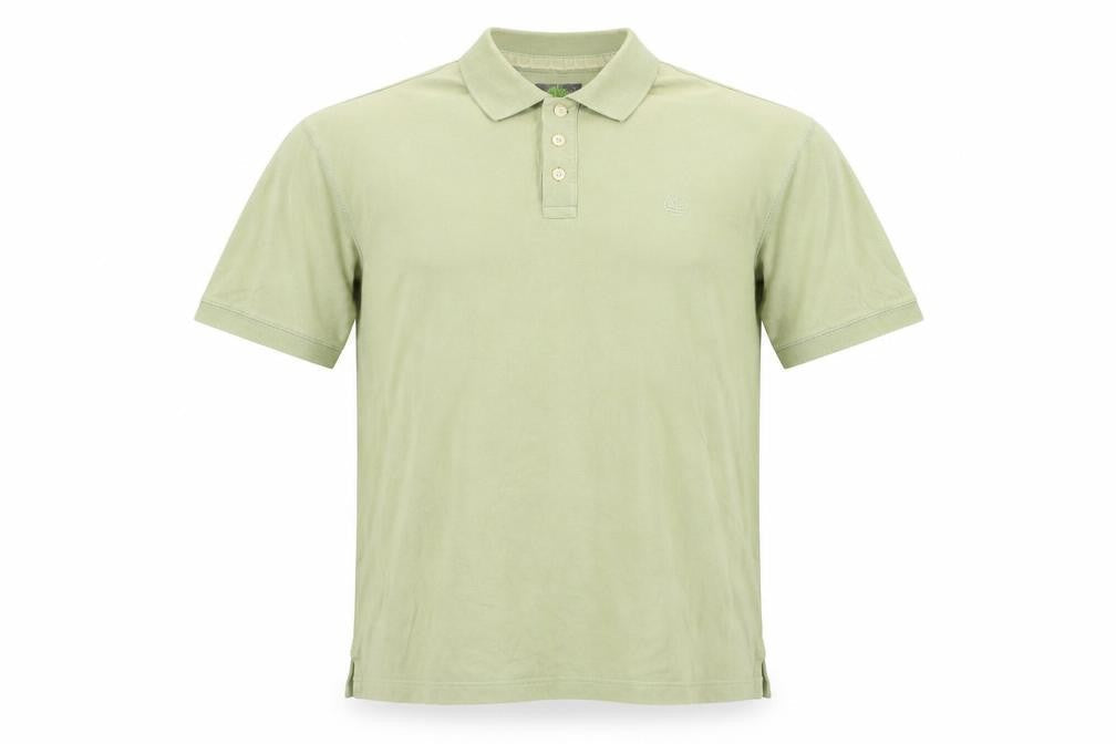 Timberland Men's Green Polo Short Sleeve, Size L