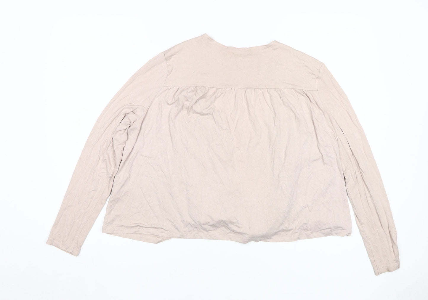 H&M Women's Beige Cardigan Size 12