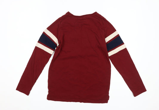 Marks and Spencer Boys Red Harry Potter Long Sleeve T-Shirt