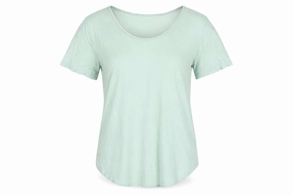 Womens UK Size M LOFT Green Polyester Blend T-Shirt