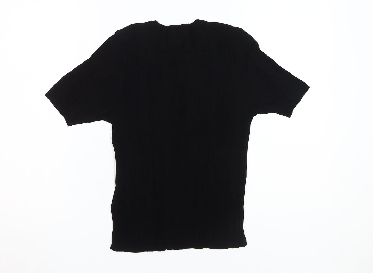 Marks and Spencer Women's Black Short Sleeve Top, Size 12