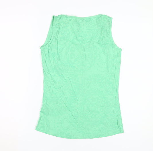 Tog Twenty Four Green Women's Tank Top Size 10