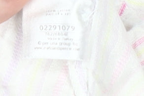 Marks and Spencer Women's Multicoloured Button-Up Shirt M