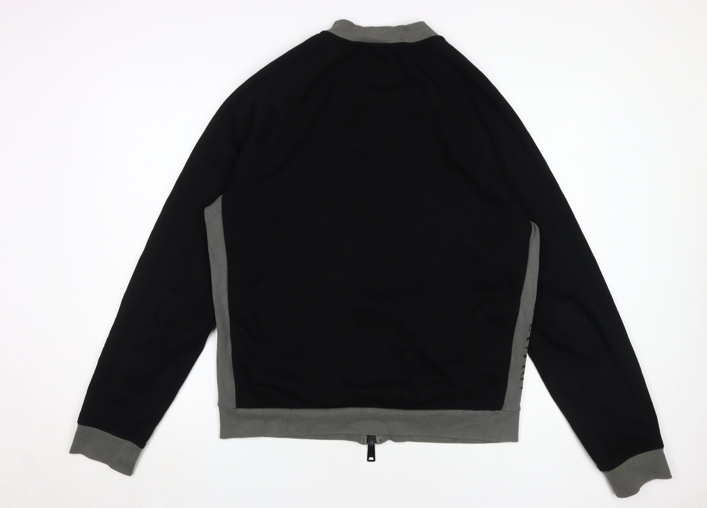 Armani Jeans Men's Black Full Zip Sweatshirt XL