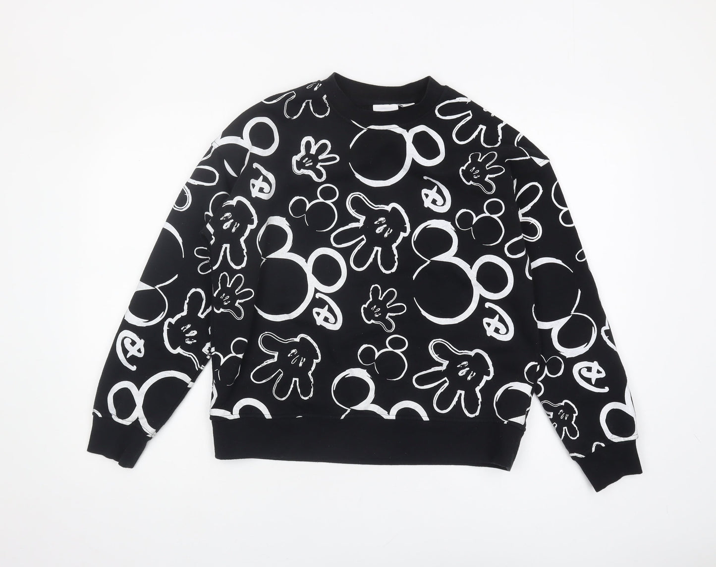 Disney Women's Black XS Pullover Sweatshirt