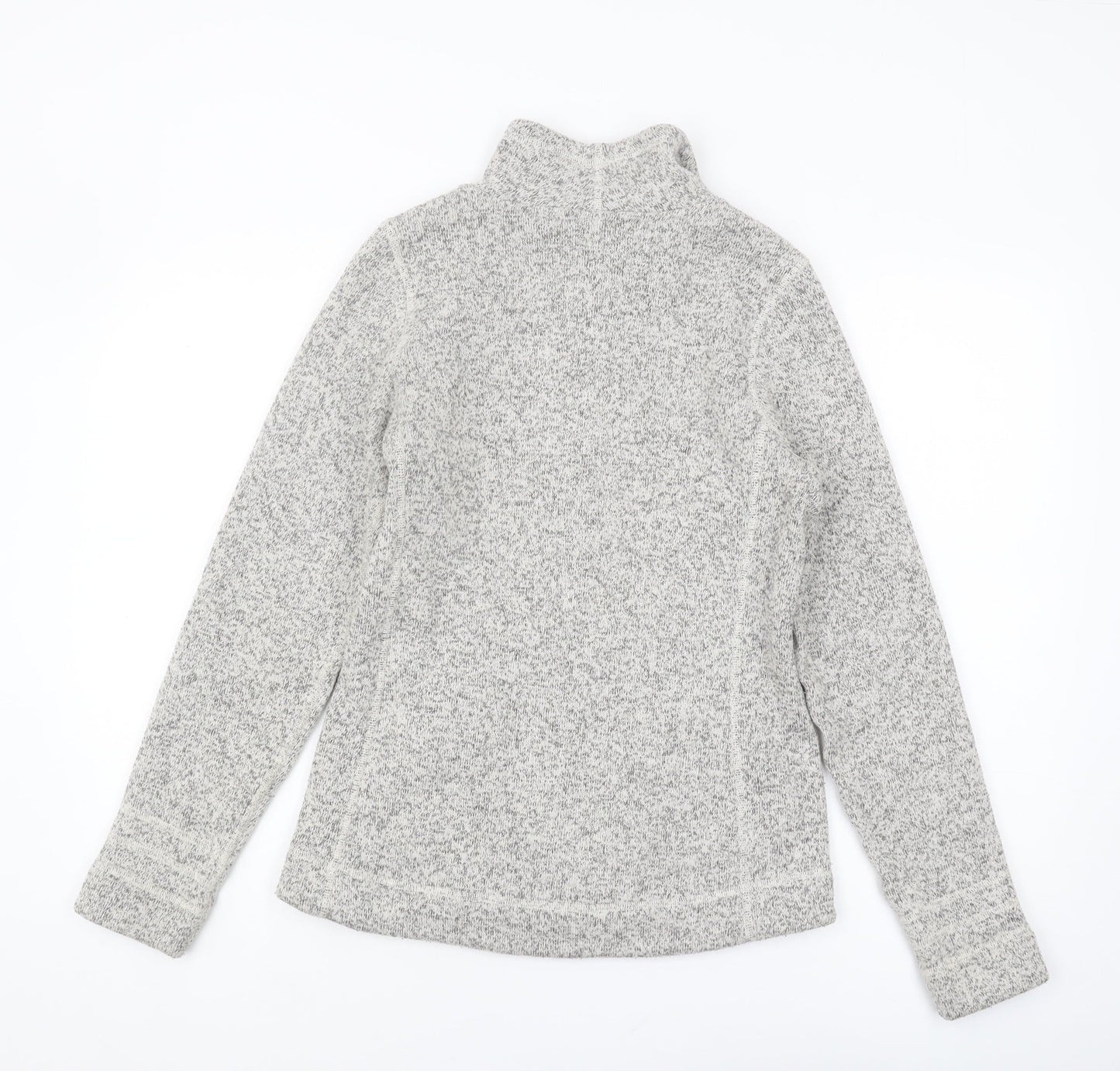 The North Face Women's Grey Full Zip Sweatshirt Size S