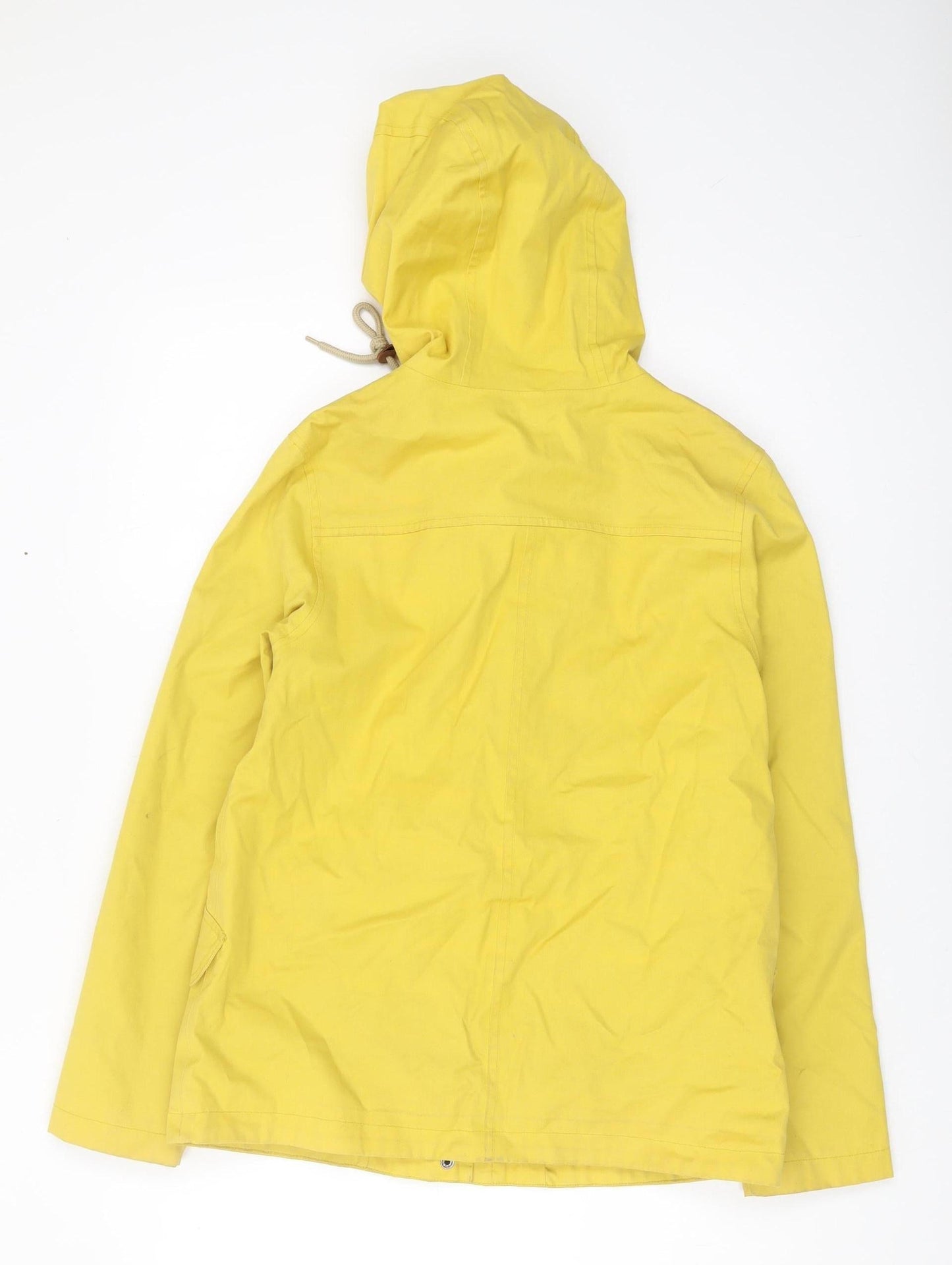 Seasalt Women's Yellow Rain Coat Jacket Size 8