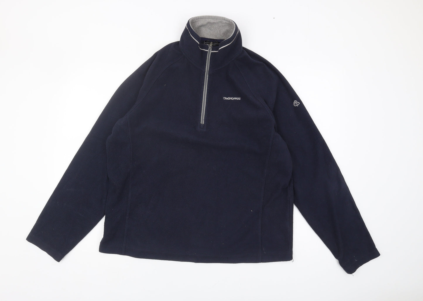 Craghoppers Men’s Blue Fleece 1/2 Zip Sweatshirt L