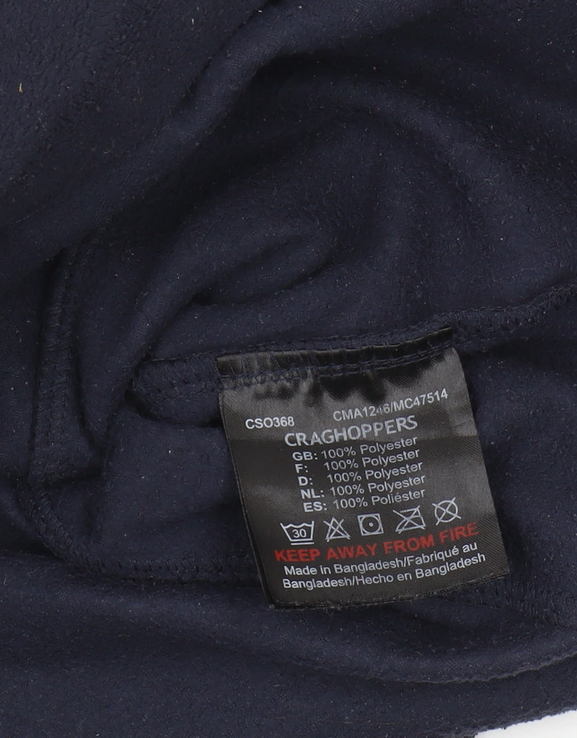 Craghoppers Men’s Blue Fleece 1/2 Zip Sweatshirt L