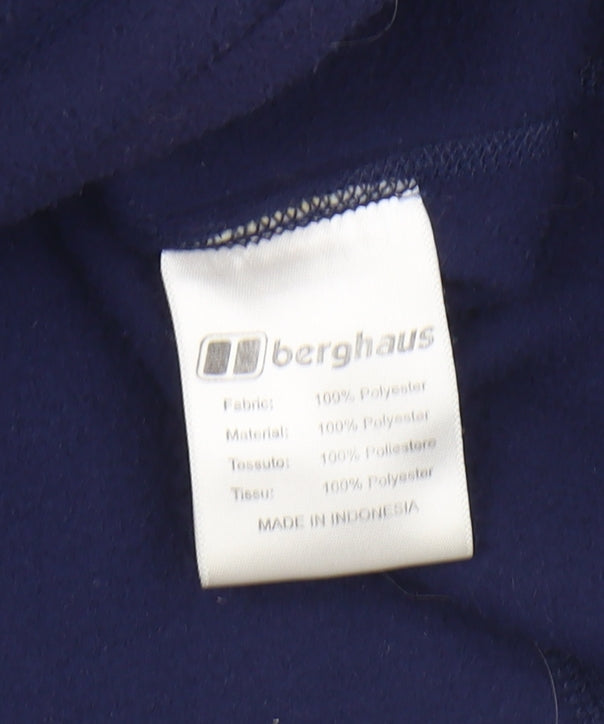 Berghaus Women's Blue Fleece Hooded Jacket Size 10