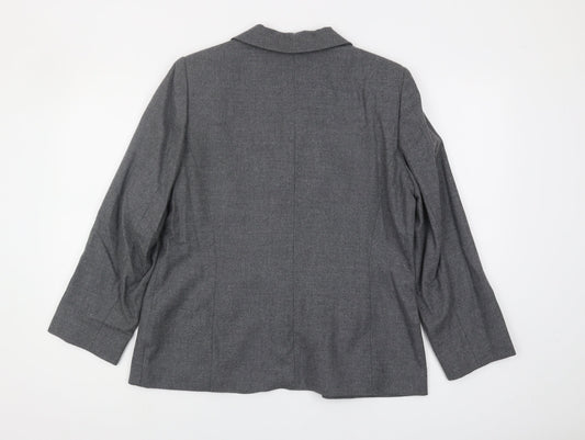 Eastex Women's Grey Blazer Size 12