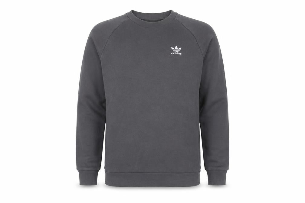 Mens UK XS Regular adidas Grey Pullover Sweatshirt